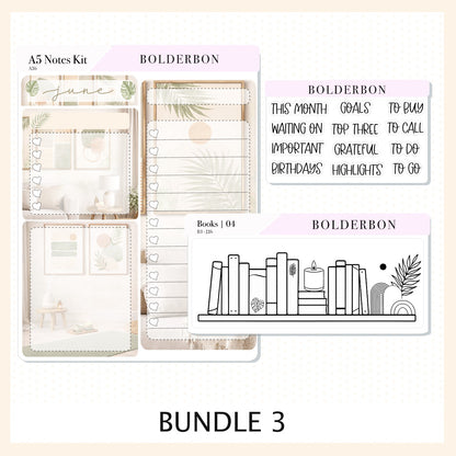 JUNE • A5 EC Notes Kit