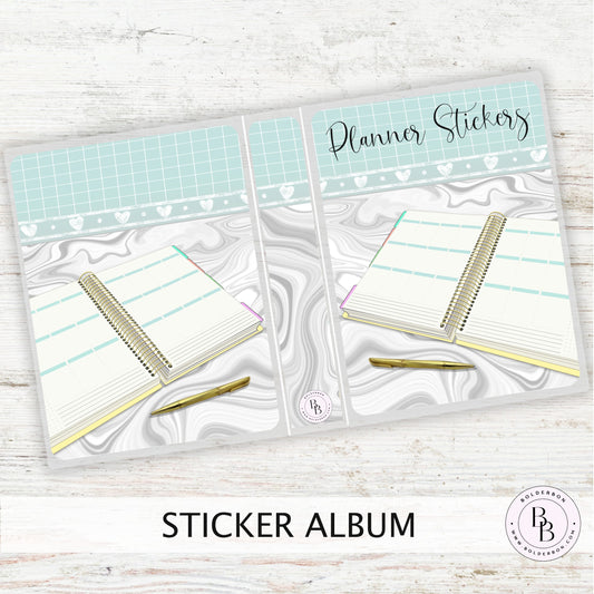 PLANNER STICKERS || Sleeve Sticker Album