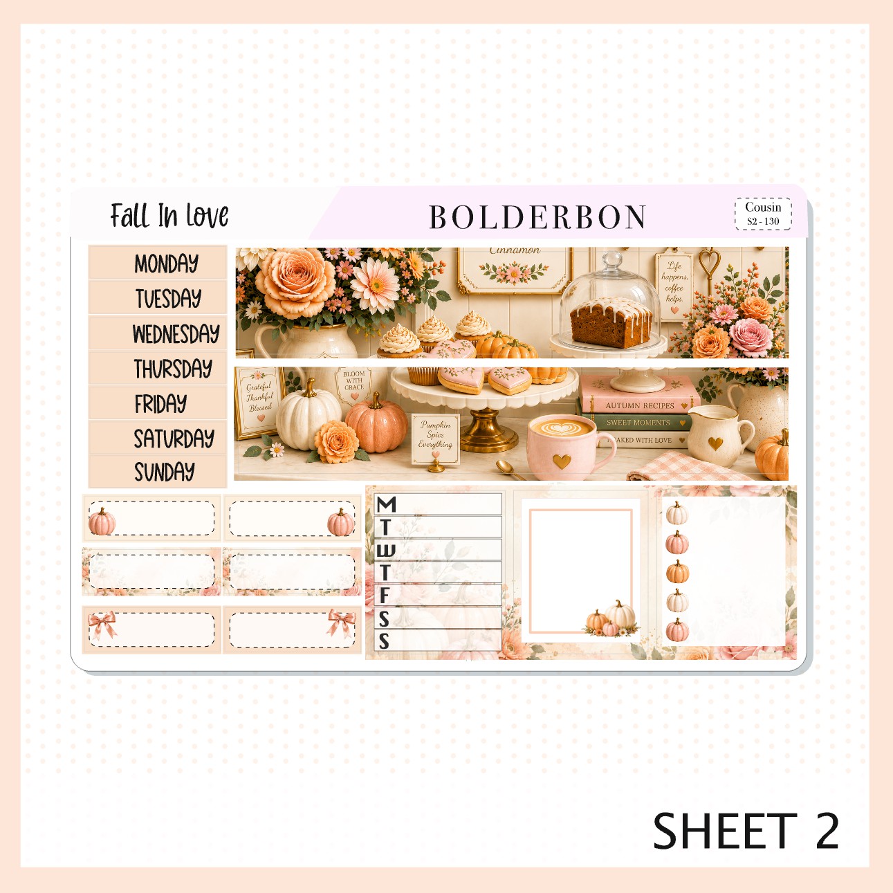 Fall In Love • Hobonichi Cousin