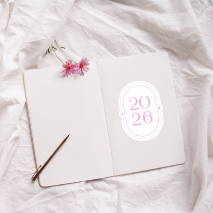 2026 CHIC STICKERS || Classic Minimalist Vinyl Decal for Planners, Journals Setups & More!