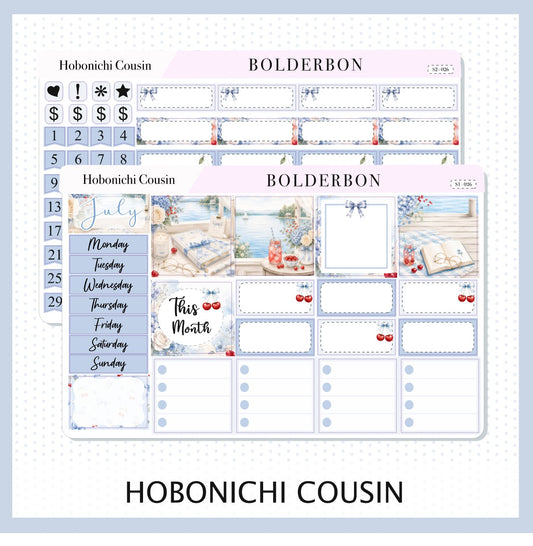 July • Hobonichi Cousin