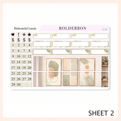 June • Hobonichi Cousin