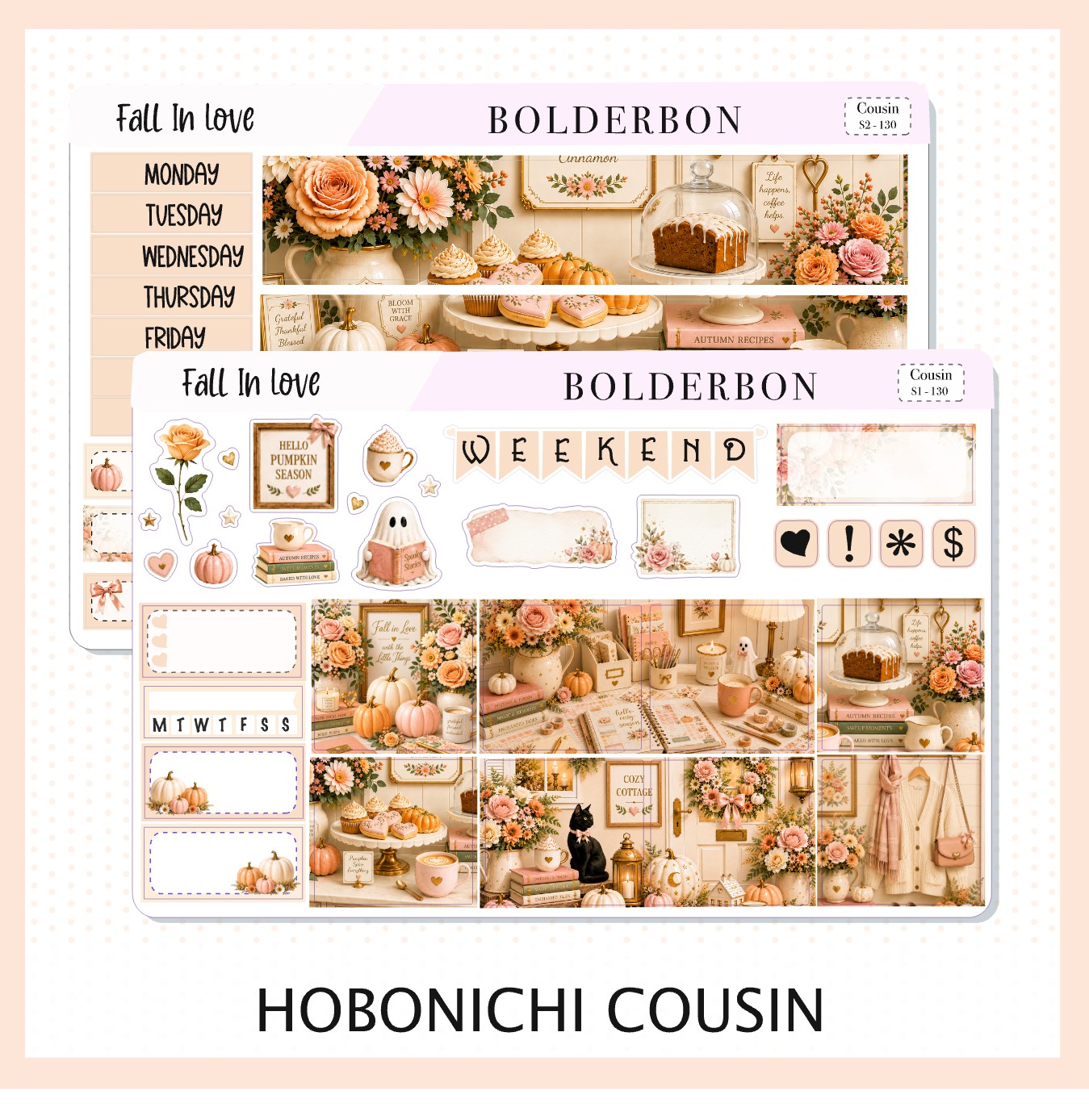 Fall In Love • Hobonichi Cousin