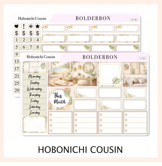 June • Hobonichi Cousin