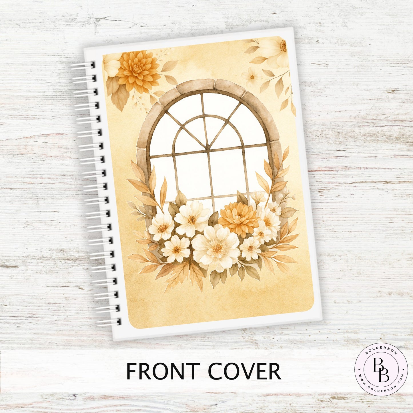 FALL VIEW Reusable Sticker Album || 5x7 Reusable Coil Sticker Book