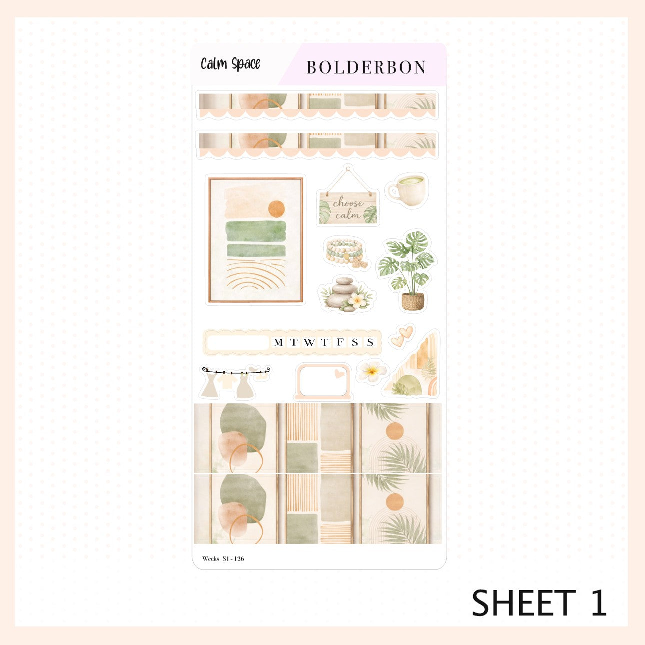 Calm Space • Hobonichi Weeks