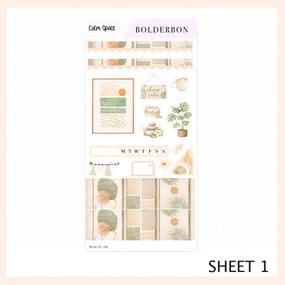 Calm Space • Hobonichi Weeks