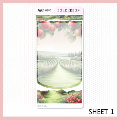 APPLE GROVE Hobonichi Weeks || Planner Sticker Kit