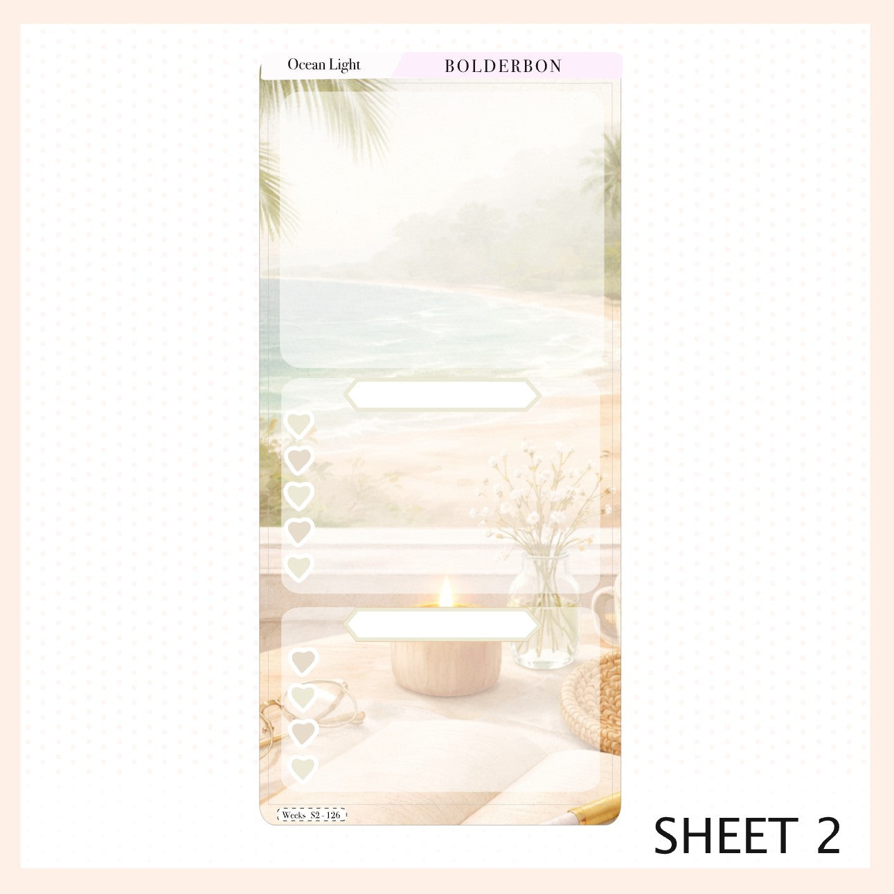 Ocean Light • Hobonichi Weeks