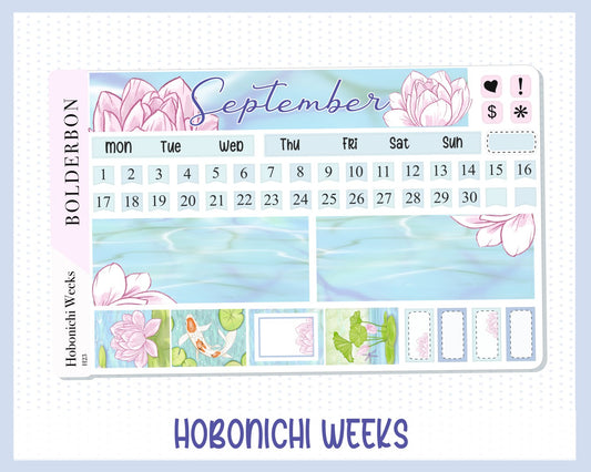 SEPTEMBER Hobonichi Weeks || Planner Sticker Kit