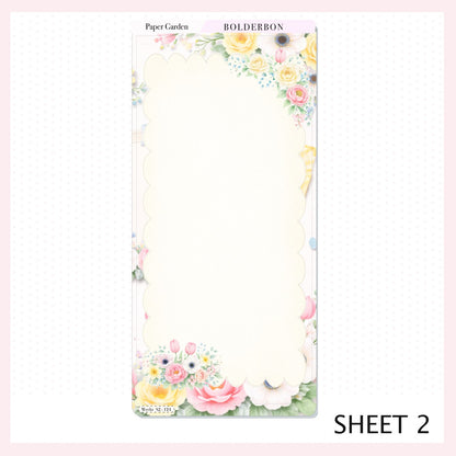 PAPER GARDEN || Full Page Hobonichi Weeks Sticker Kit