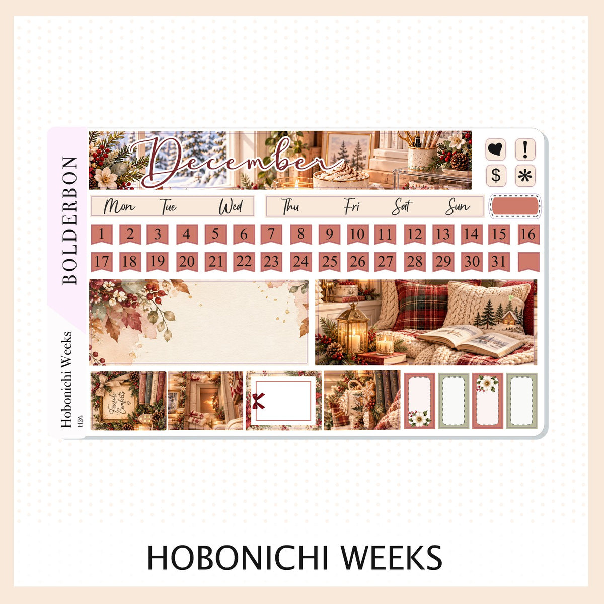 December • Hobonichi Weeks