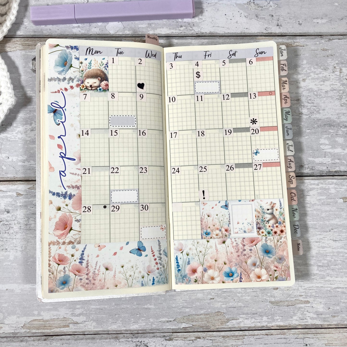 August • Hobonichi Weeks