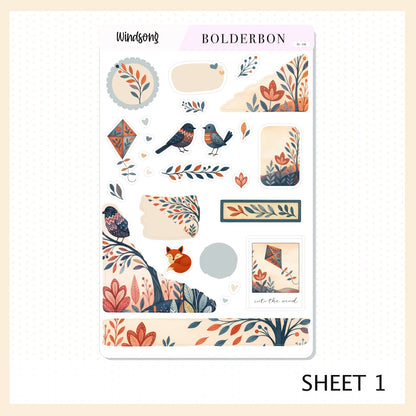 WINDSONG || Journal Sticker Kit
