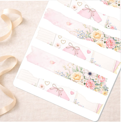 HELLO SPRING || Washi Journal Stickers