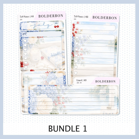 July 7x9 Notes Kit