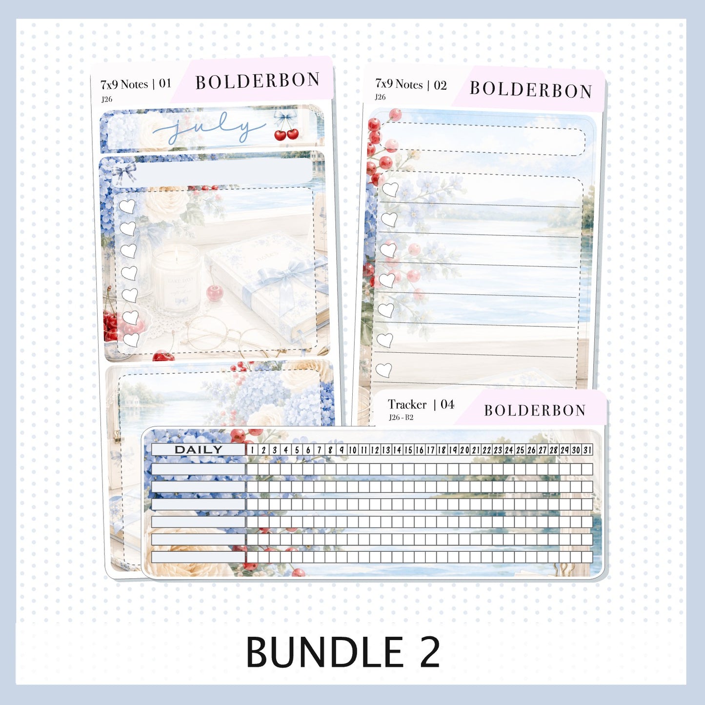 July 7x9 Notes Kit