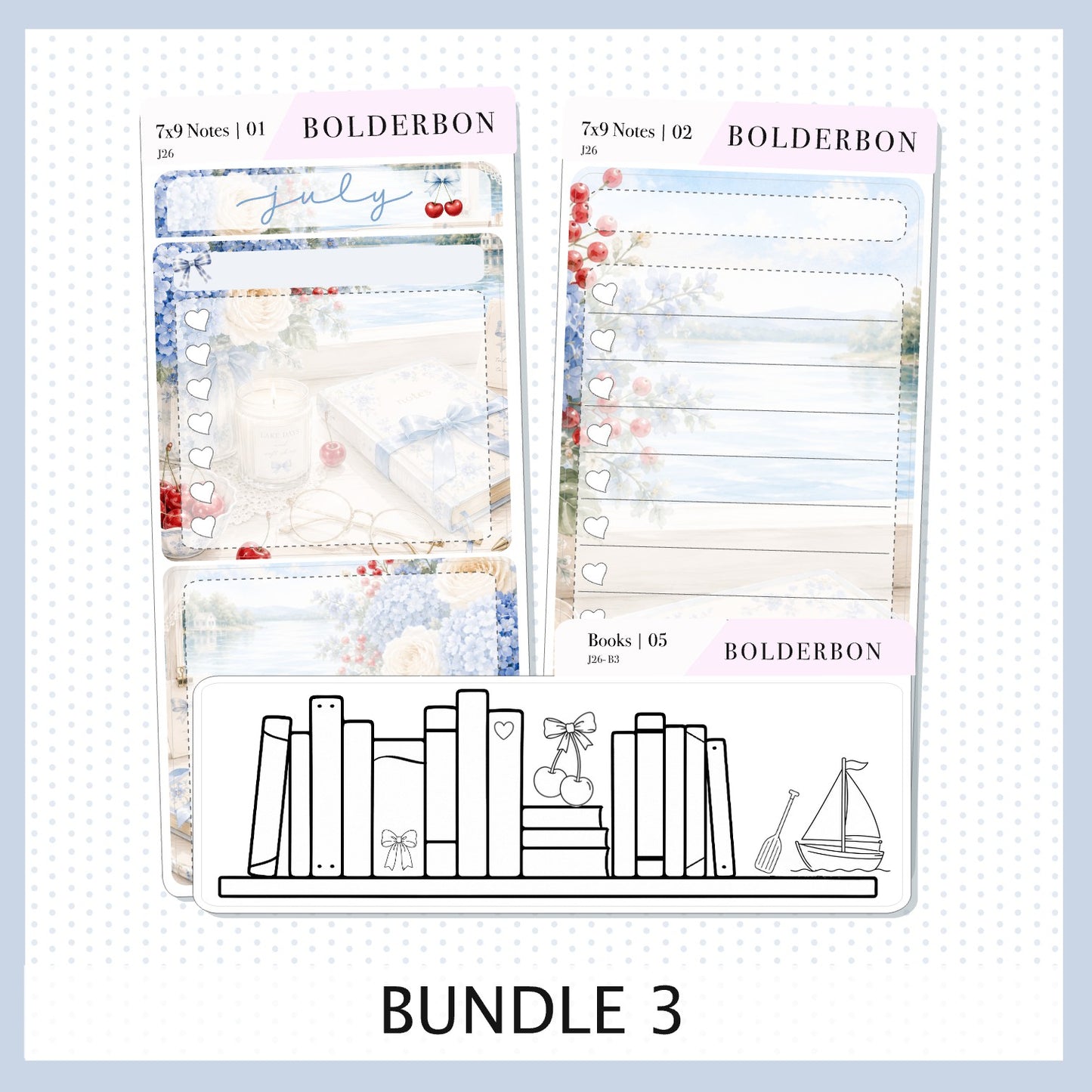 July 7x9 Notes Kit