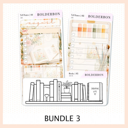 August 7x9 Notes Kit