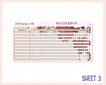 NOVEMBER 7x9 Notes Kit || Planner Sticker Kit for Erin Condren Dashboard