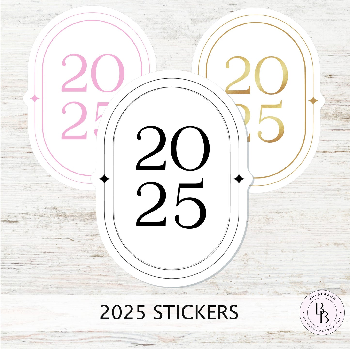 2025 CHIC STICKERS || Vinyl Sticker, Decal, Laptop, Planner Sticker, Hobonichi, High Quality Laminated, 3 Inches