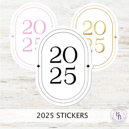 2025 CHIC STICKERS || Vinyl Sticker, Decal, Laptop, Planner Sticker, Hobonichi, High Quality Laminated, 3 Inches