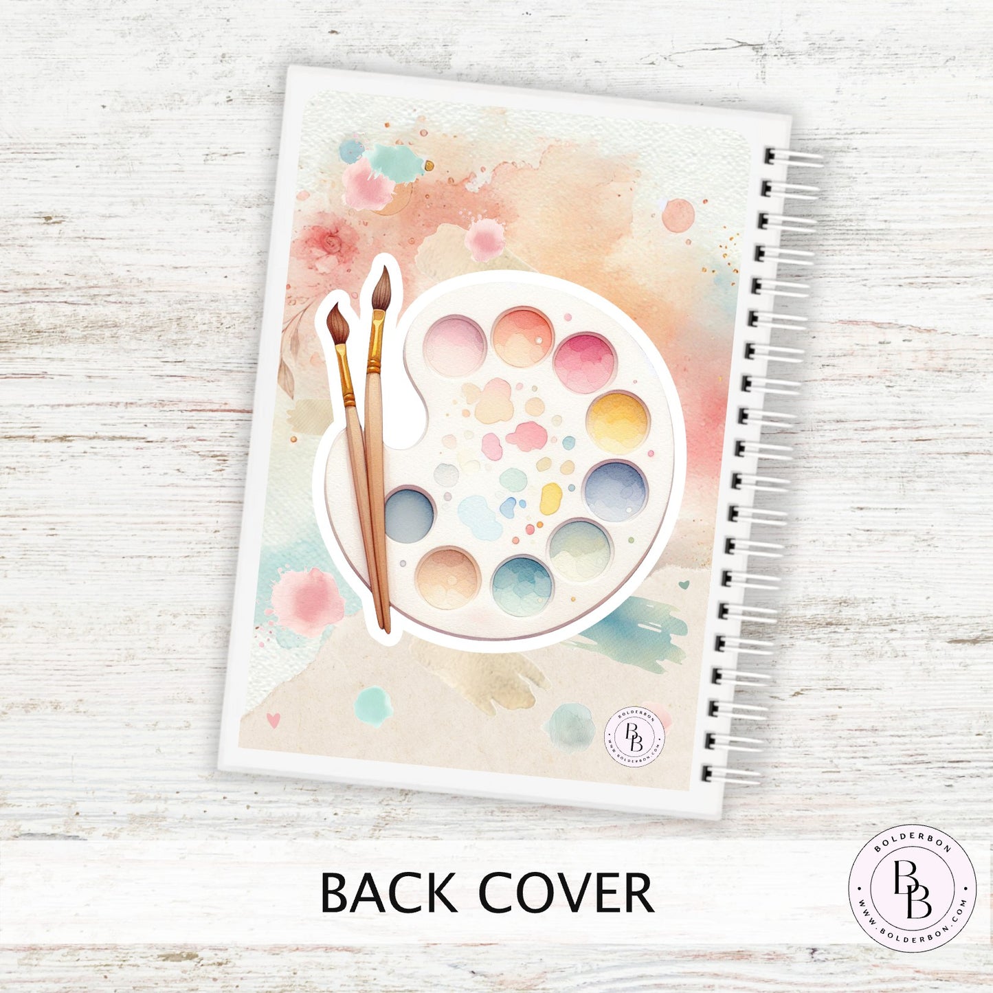 PAINT YOUR DREAMS Reusable Sticker Album || 5x7 Coil Bound Sticker Book, Perfect Gift for Art Lover