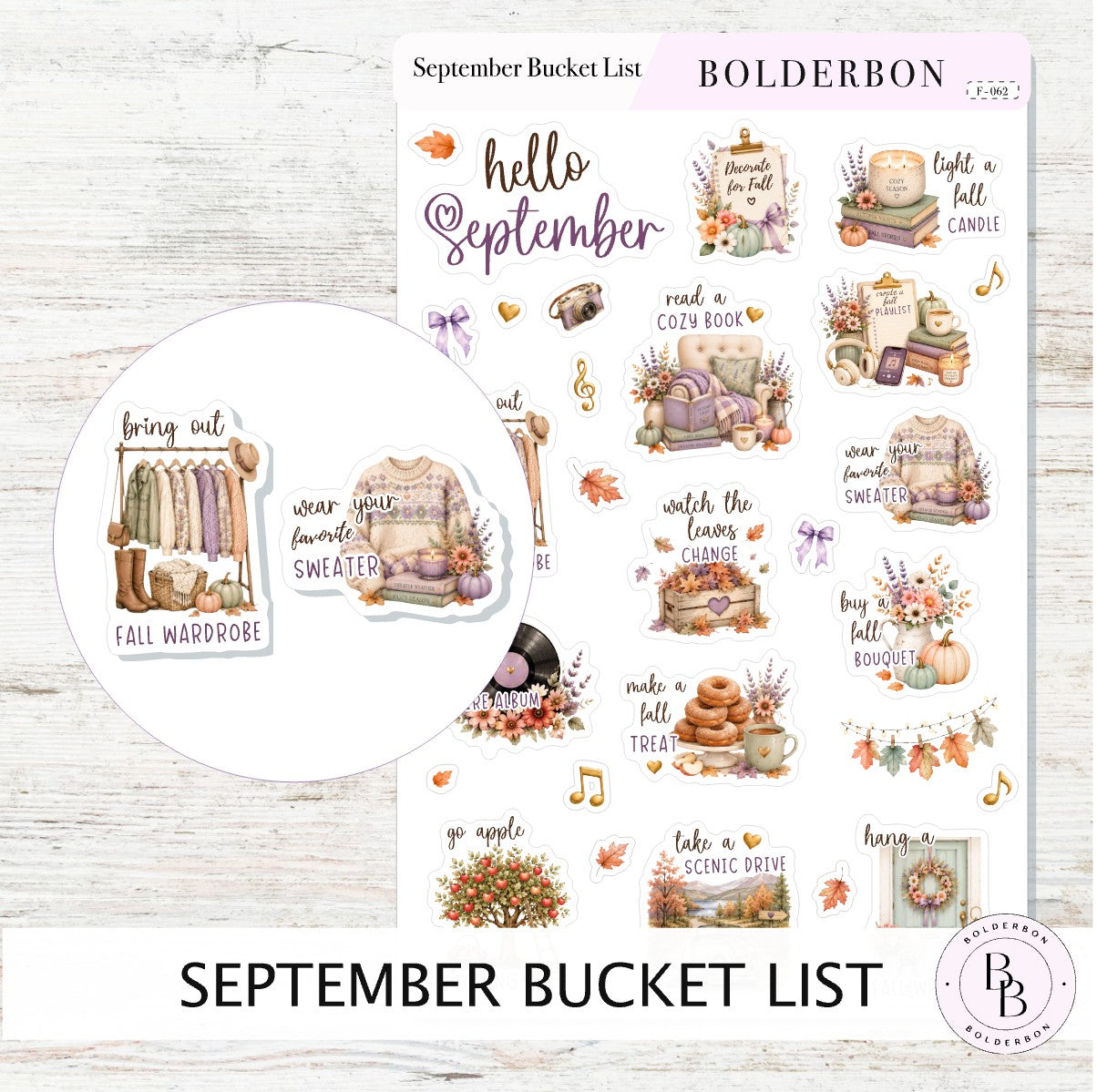 September Bucket List