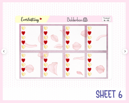 EVERLASTING || 7x9 Vertical Planner Sticker Kit