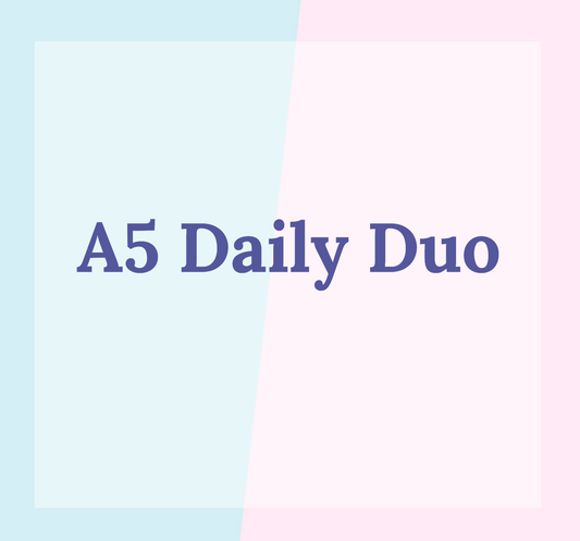 A5 DAILY DUO - Sticker Subscription