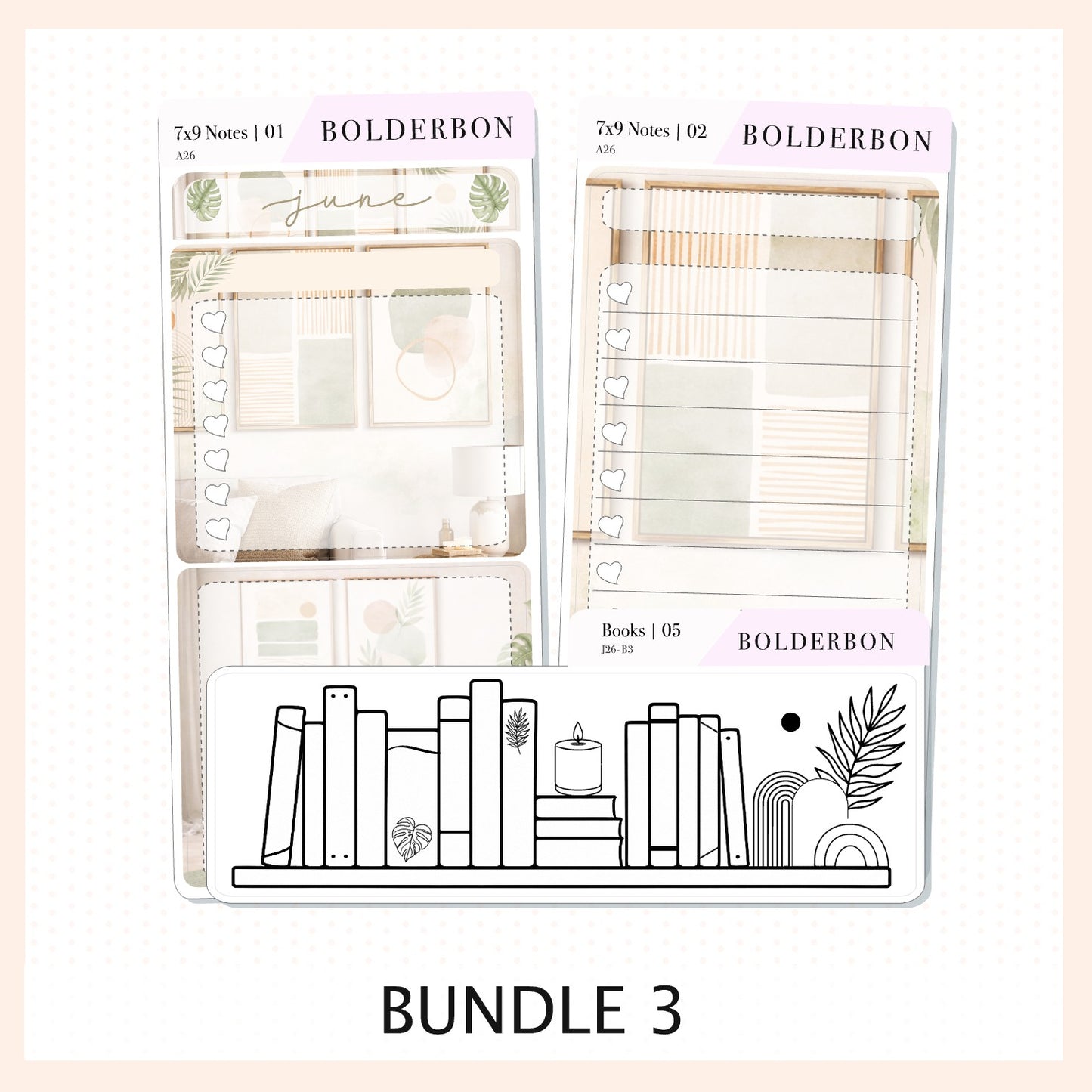 June 7x9 Notes Kit