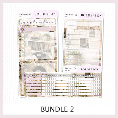 September 7x9 Notes Kit
