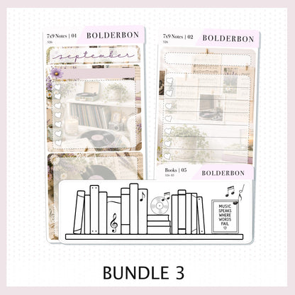 September 7x9 Notes Kit