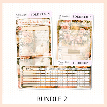 October 7x9 Notes Kit