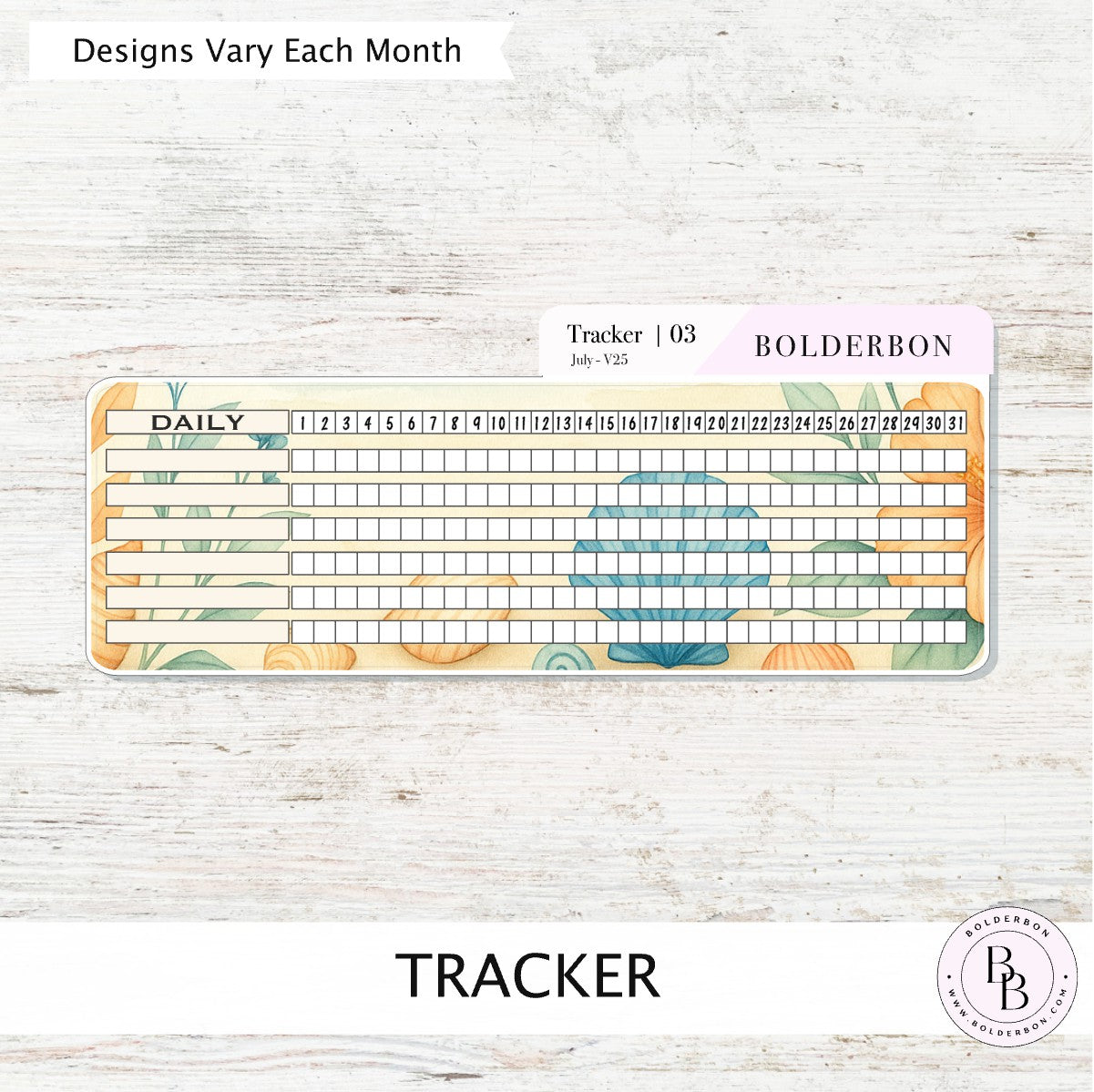 7x9 DASHBOARD - Sticker Subscription