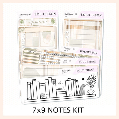 June 7x9 Notes Kit
