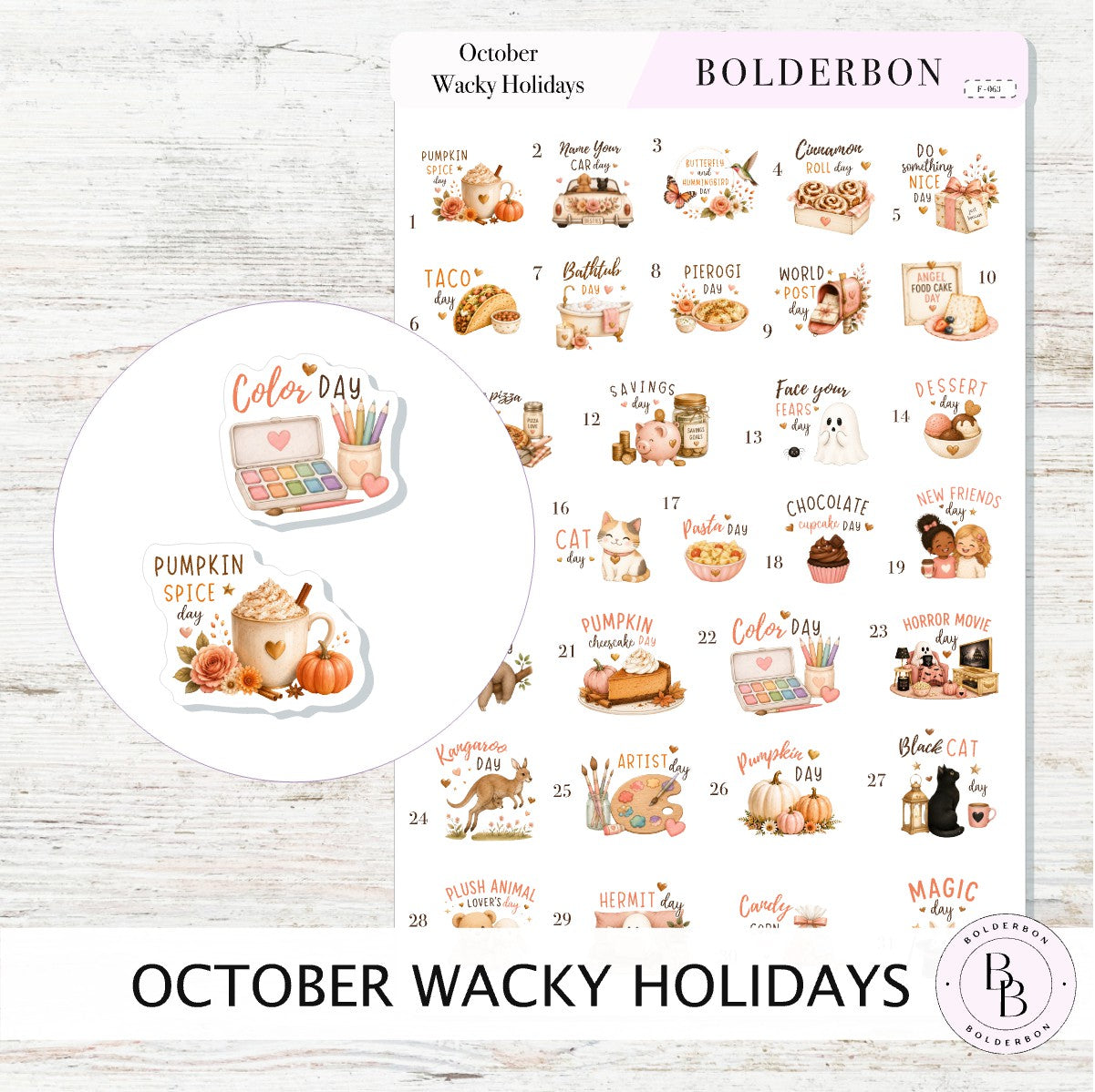 October Wacky Holidays