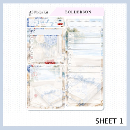 JULY • A5 EC Notes Kit