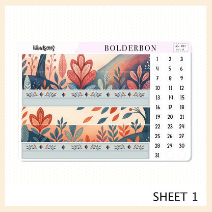 WINDSONG A5 Daily Duo || Planner Sticker Kit