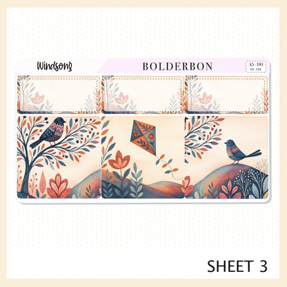 WINDSONG A5 Daily Duo || Planner Sticker Kit