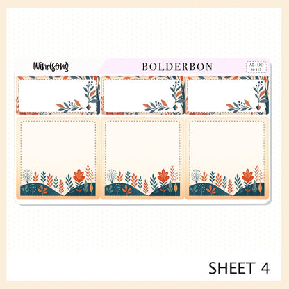WINDSONG A5 Daily Duo || Planner Sticker Kit