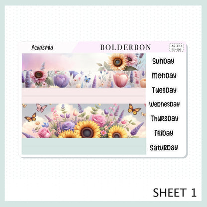 ACADEMIA || A5 Daily Duo Planner Sticker Kit