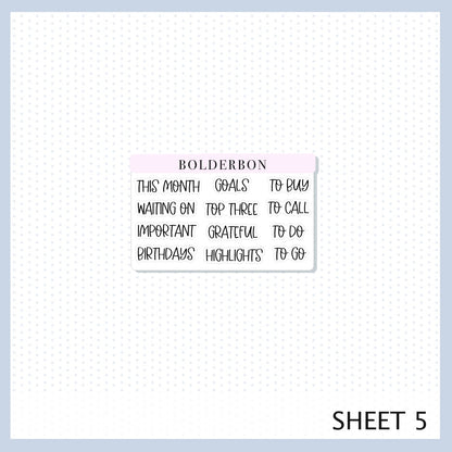 JULY • A5 EC Notes Kit
