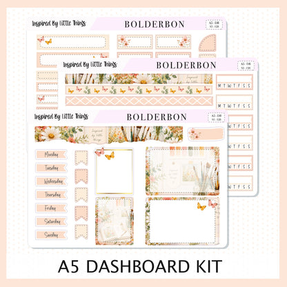 Inspired By Little Things • A5 Weekly Dashboard Kit