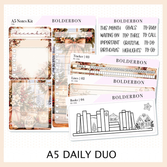 December • A5 EC Notes Kit
