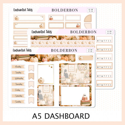 Enchanted Tales • A5 Weekly Dashboard Kit