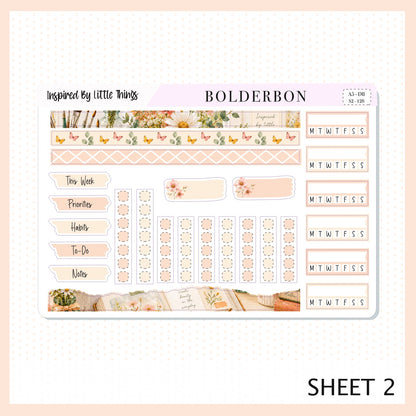 Inspired By Little Things • A5 Weekly Dashboard Kit