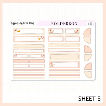 Inspired By Little Things • A5 Weekly Dashboard Kit