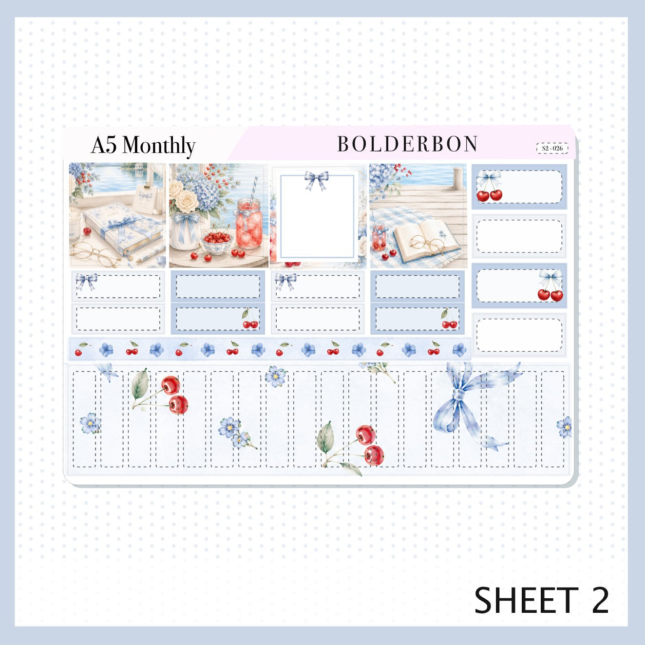 July • A5 EC Monthly