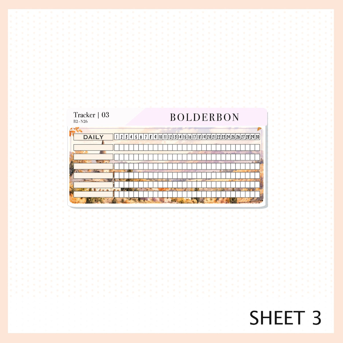 November • A5 EC Notes Kit